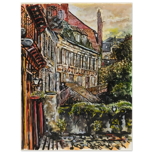 Ivan Albright - BRIEVE 1960  75x100 cm / 30x40inches Fine Art Poster
