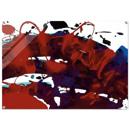 Untitled  SFP94-11  sff 1694  - Sam Francis Acrylic Print - 70x100 cm / 28x40″ inches