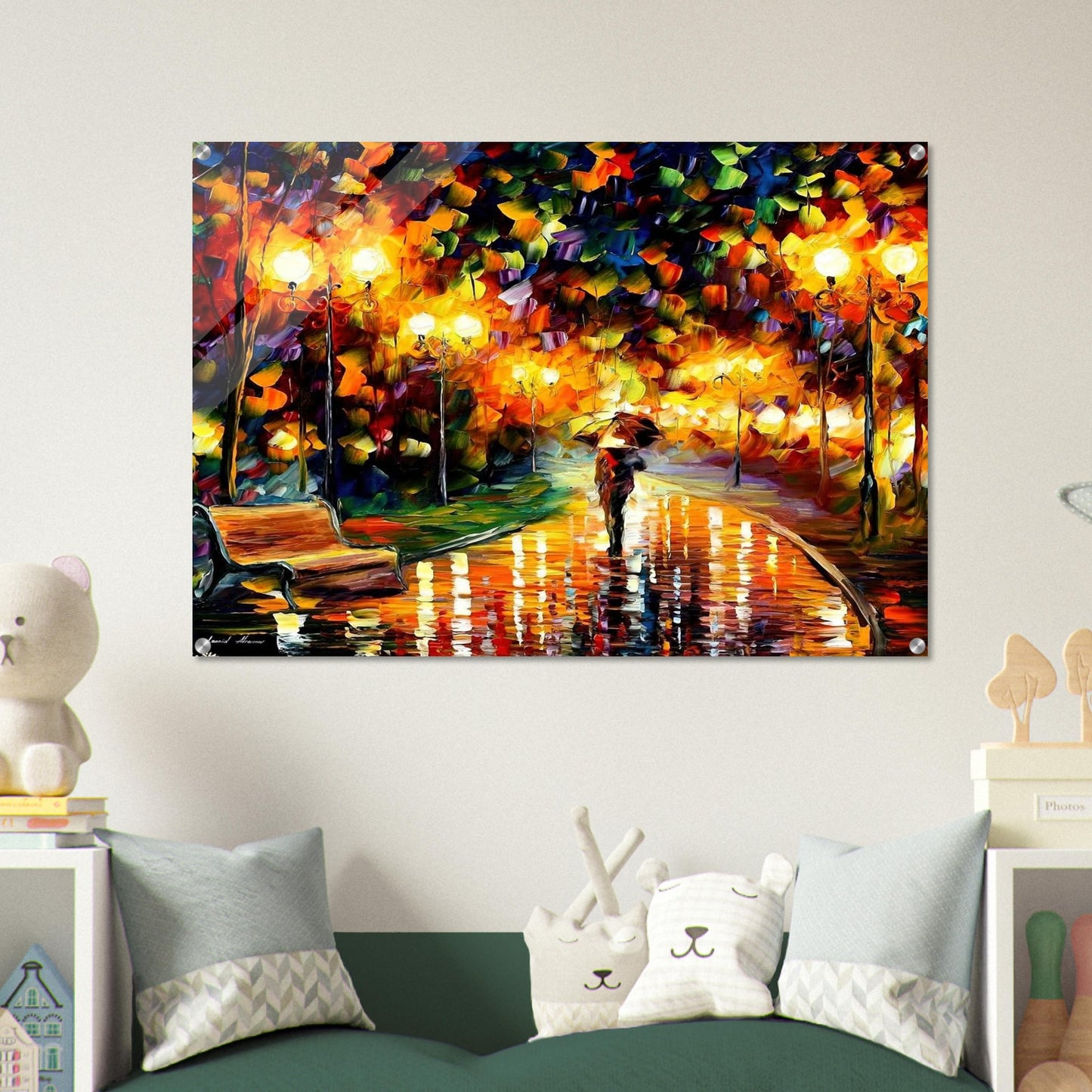 Leonid Afremov - Leonid Afremov Acrylic Print - 70x100 cm / 28x40″ inches