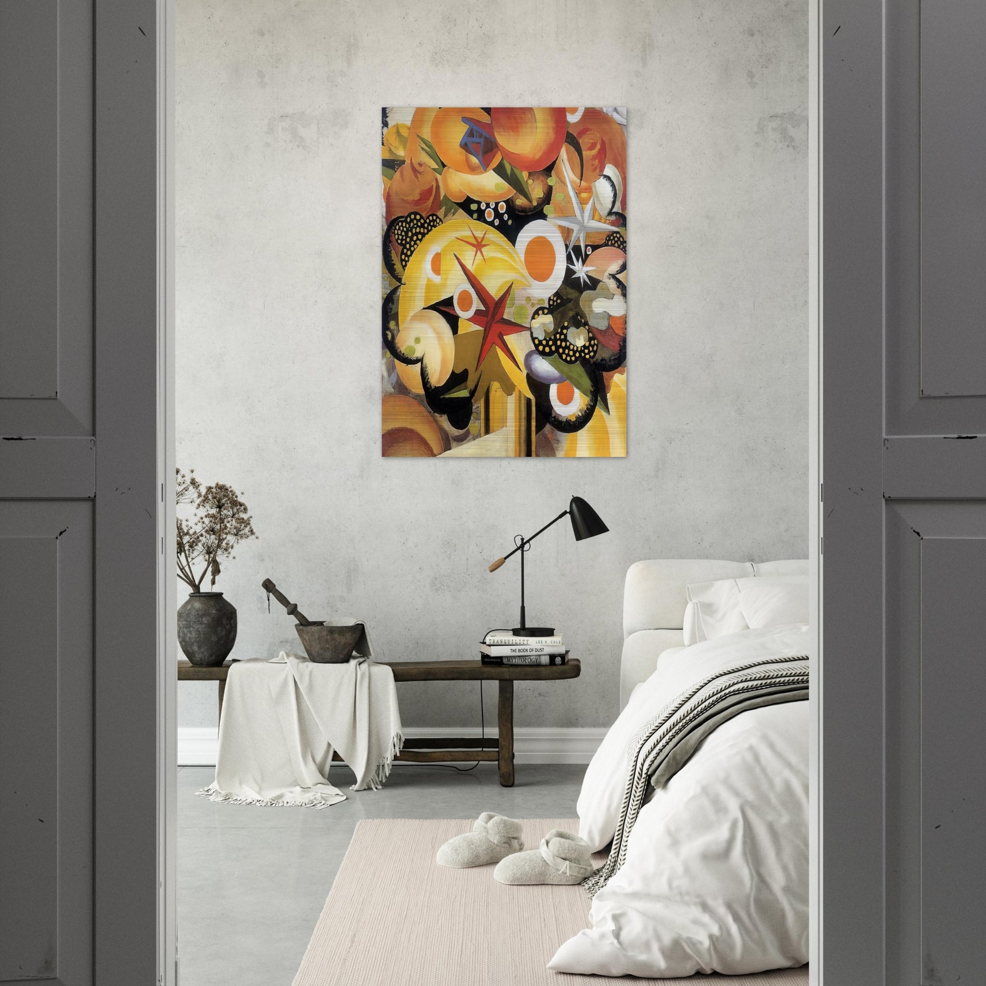 Mazzo di fiori - 1918 - Julius Evola Brushed Aluminum Print - 70x100 cm / 28x40 inches | Julius Evola Aluminum Print | Julius Evola Prints