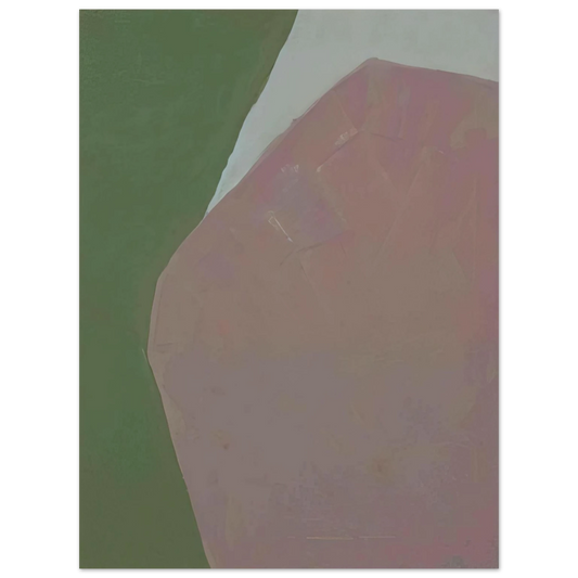 Kenzo Okada - Untitled - 1963  75x100 cm / 30x40inches Fine Art Poster