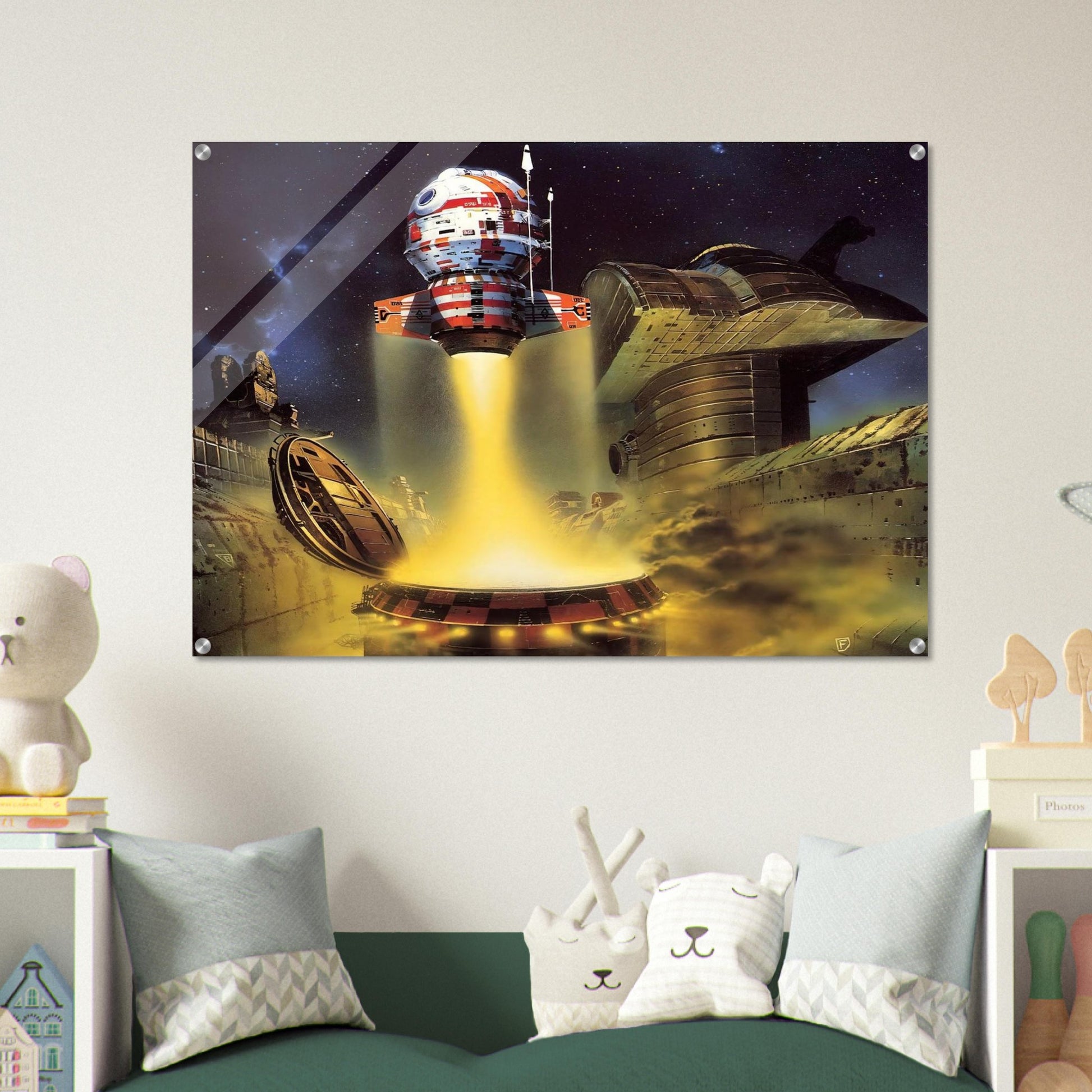 Chris Foss - Chris Foss Acrylic Print - 70x100 cm / 28x40″ inches