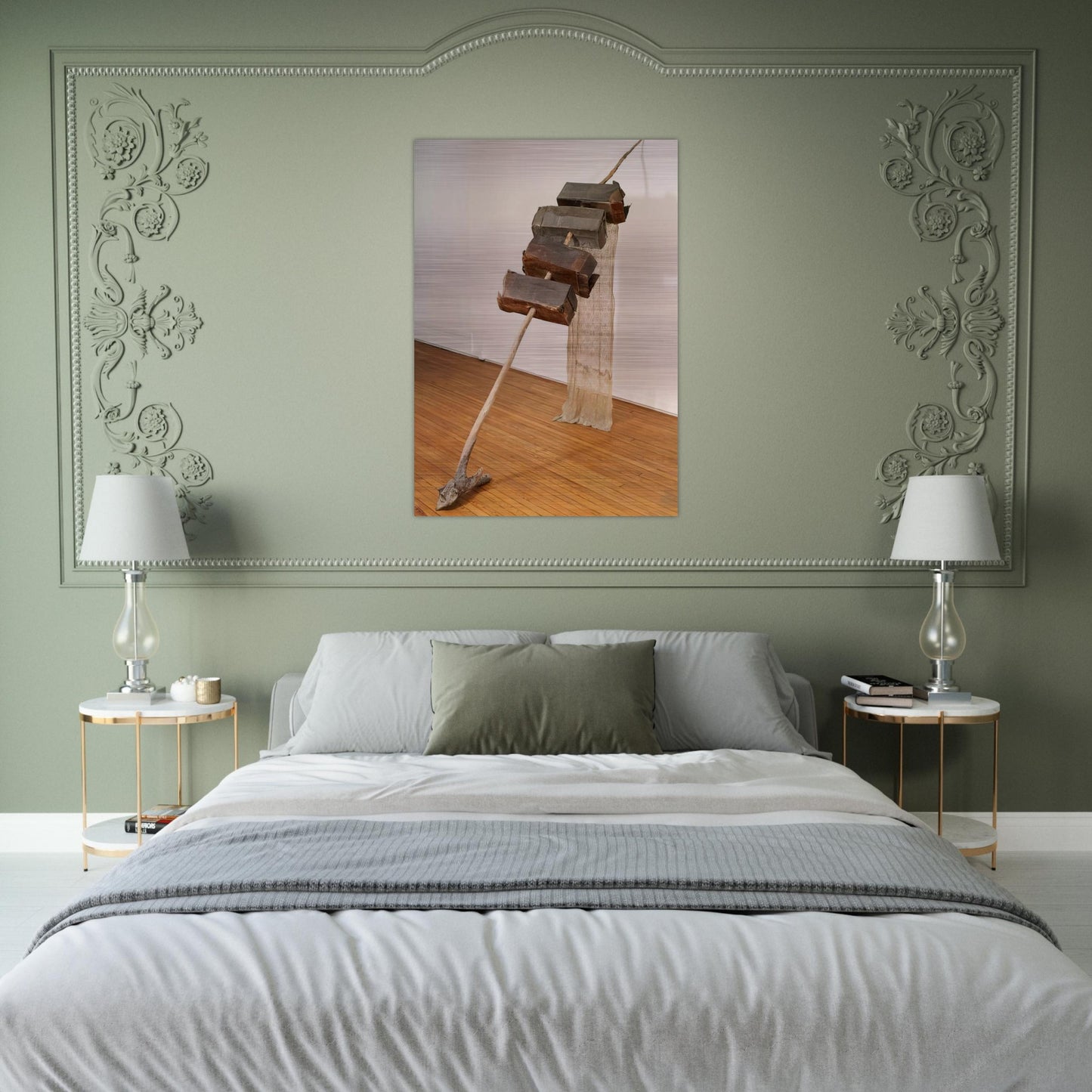 UNTITLED VENETIAN 1973 - Robert Rauschenberg Brushed Aluminum Print - 70x100 cm / 28x40 inches | Robert Rauschenberg Aluminum Print | Robert Rauschenberg Prints