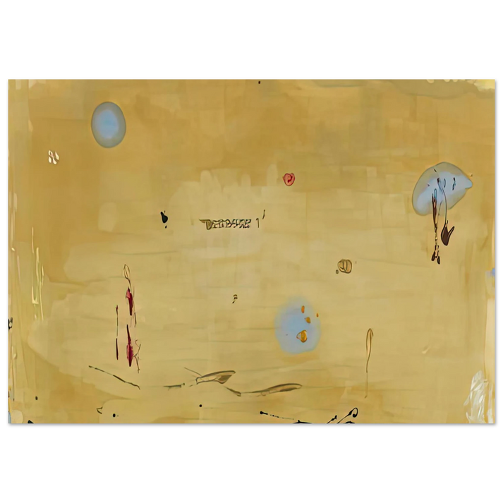 Helen Frankenthaler - Brother Angel, 1983- Wall Art - 30x40 cm / 12x16 inches - Fine Art Poster-canvas - -