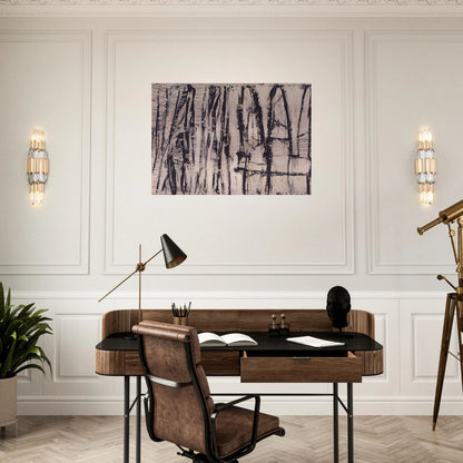Quarzeat - Cy Twombly Brushed Aluminum Print - 70x100 cm / 28x40 inches | Cy Twombly Aluminum Print | Cy Twombly Prints