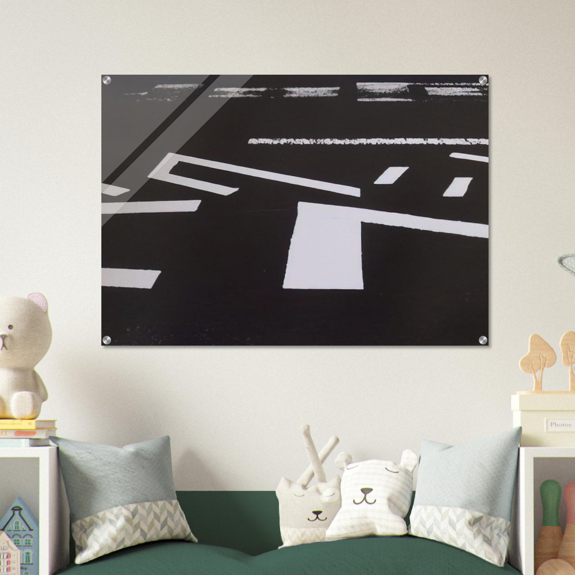 Untitled XVIII - 1981 - Nasreen Mohamedi Acrylic Print - 70x100 cm / 28x40″ inches