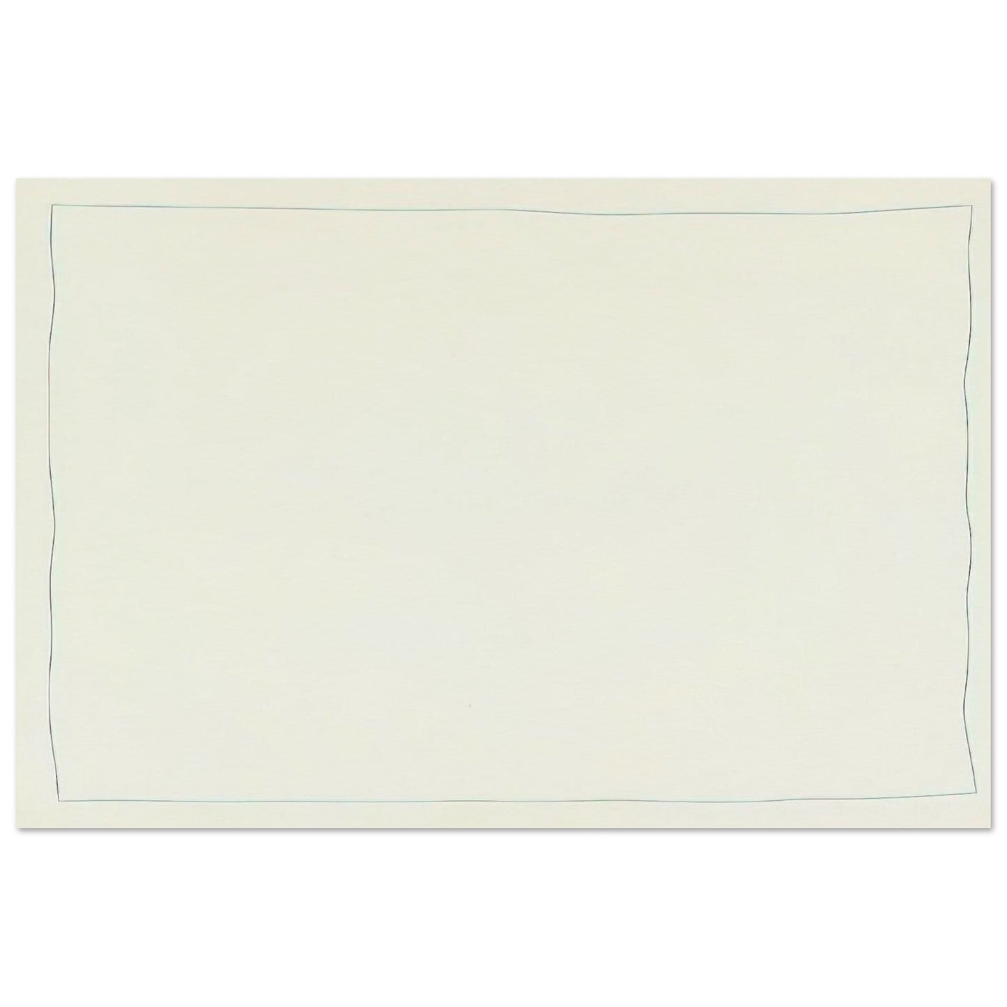 Bent Line Drawing - Minimalism - Robert Ryman Art Prints - 100x150 cm / 40x60″ inches | Robert Ryman Poster | Robert Ryman Prints