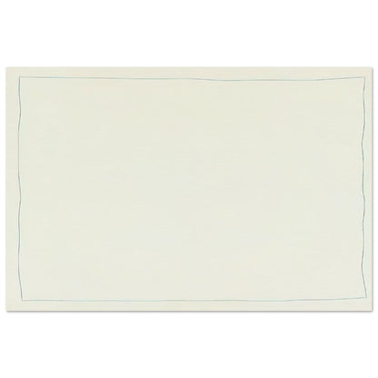 Bent Line Drawing - Minimalism - Robert Ryman Art Prints - 100x150 cm / 40x60″ inches | Robert Ryman Poster | Robert Ryman Prints