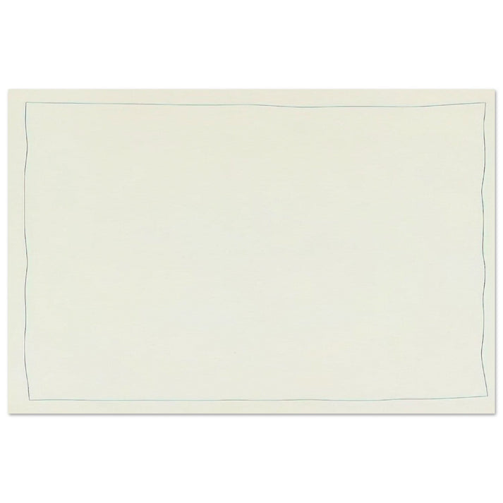 Bent Line Drawing - Minimalism - Robert Ryman Art Prints - 100x150 cm / 40x60″ inches | Robert Ryman Poster | Robert Ryman Prints