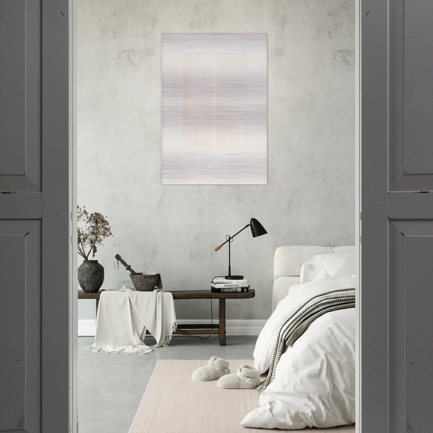 Canto I - Barnett Newman Brushed Aluminum Print - 70x100 cm / 28x40 inches | Barnett Newman Aluminum Print | Barnett Newman Prints