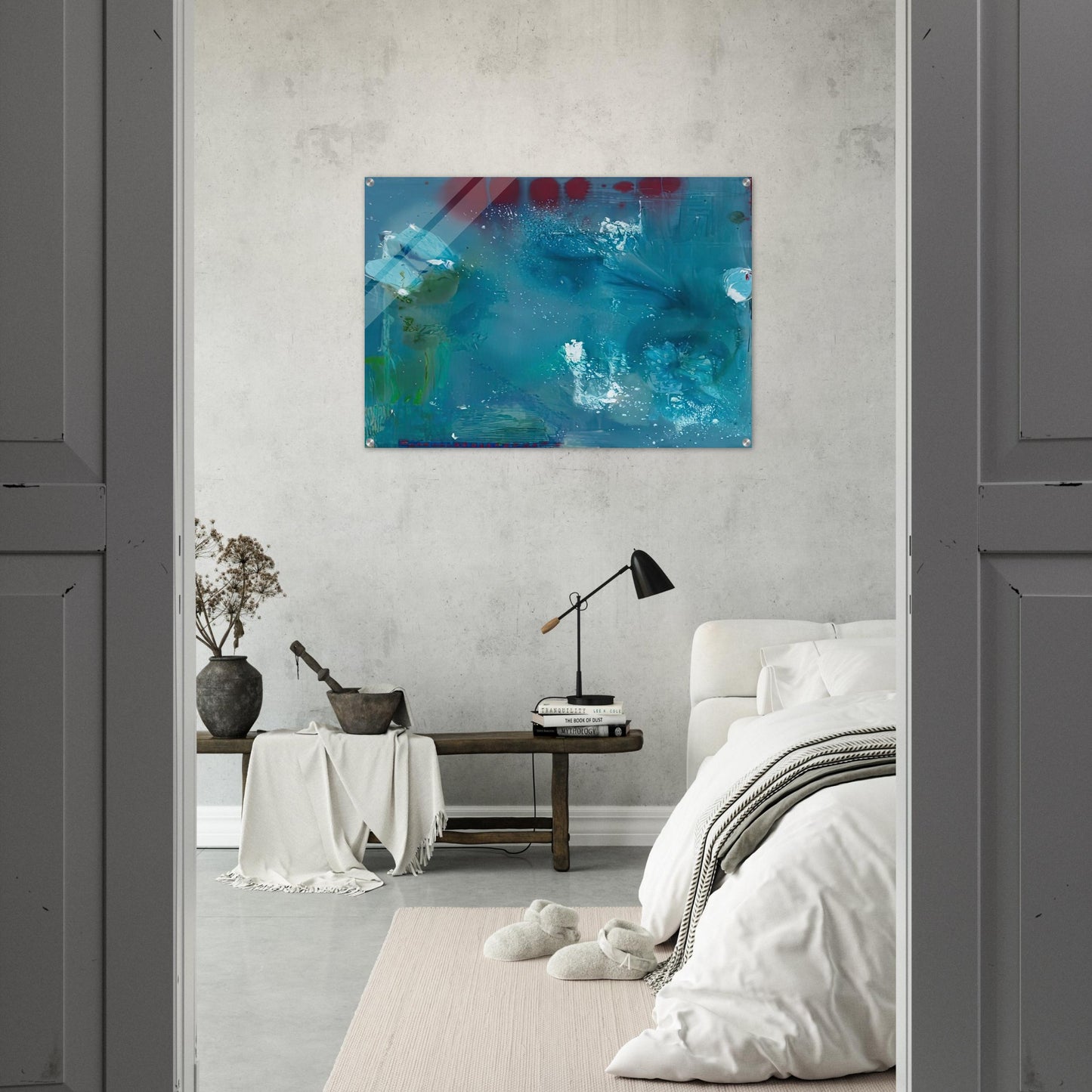 Stella Polaris, 1990- - Helen Frankenthaler Acrylic Print - 70x100 cm / 28x40″ inches