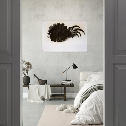 Eagle Claw and Bean Necklace - Georgia O'Keeffe Acrylic Print - 70x100 cm / 28x40″ inches
