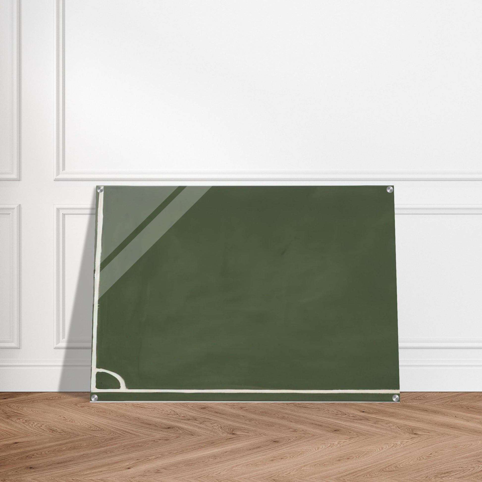 3 Hoeken III - 1971 - Raoul De Keyser Acrylic Print - 70x100 cm / 28x40″ inches