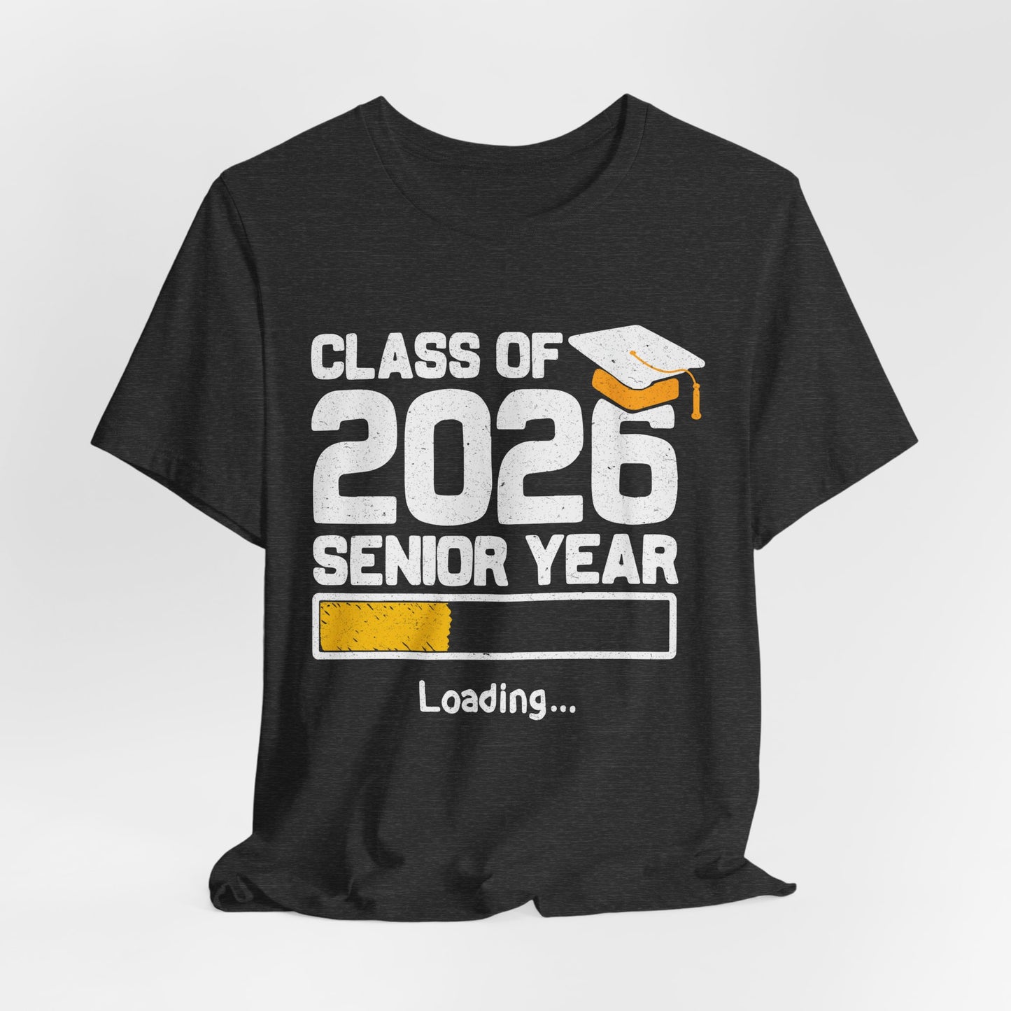 Klas van 2026 Laatstejaars T-shirt, Afstudeershirt, Unisex Afstudeergeschenk, Middelbare School Leerlingen Kleding, College Gebonden T-shirt