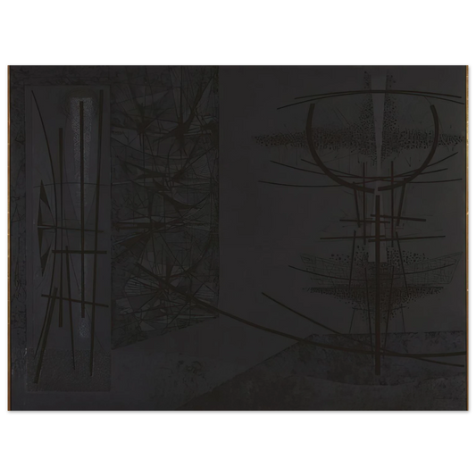 Jimmy Ernst - Stillness - 1956  75x100 cm / 30x40inches Fine Art Poster