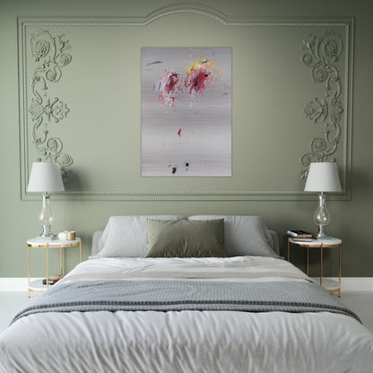 Nine Discourses on Commodus, Part IV - Cy Twombly Brushed Aluminum Print - 70x100 cm / 28x40 inches | Cy Twombly Aluminum Print | Cy Twombly Prints