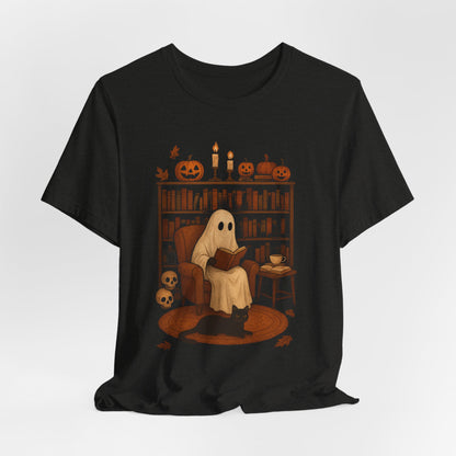 Vintage Geest Lezing Boek Liefhebbers Bibliotheek Halloween Enge