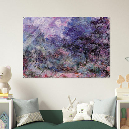 The House Seen from the Rose Garden 3 - claude monet Acrylic Print - 70x100 cm / 28x40″ inches