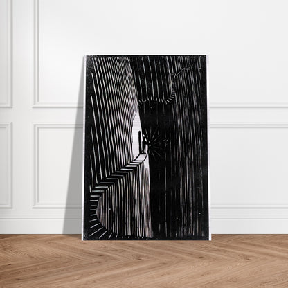 ESCHER (7) - MC Escher Brushed Aluminum Print - 70x100 cm / 28x40 inches | MC Escher Aluminum Print | MC Escher Prints