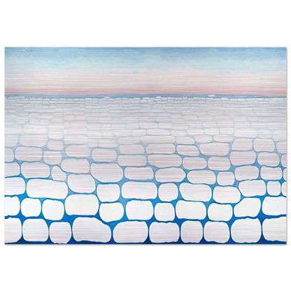 Sky Above Clouds IV - Georgia O'Keeffe Brushed Aluminum Print - 70x100 cm / 28x40 inches | Georgia O'Keeffe Aluminum Print | Georgia O'Keeffe Prints