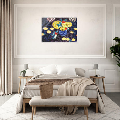 LEMONS AND MIMOSA 1944 - Henri Matisse Acrylic Print - 70x100 cm / 28x40″ inches