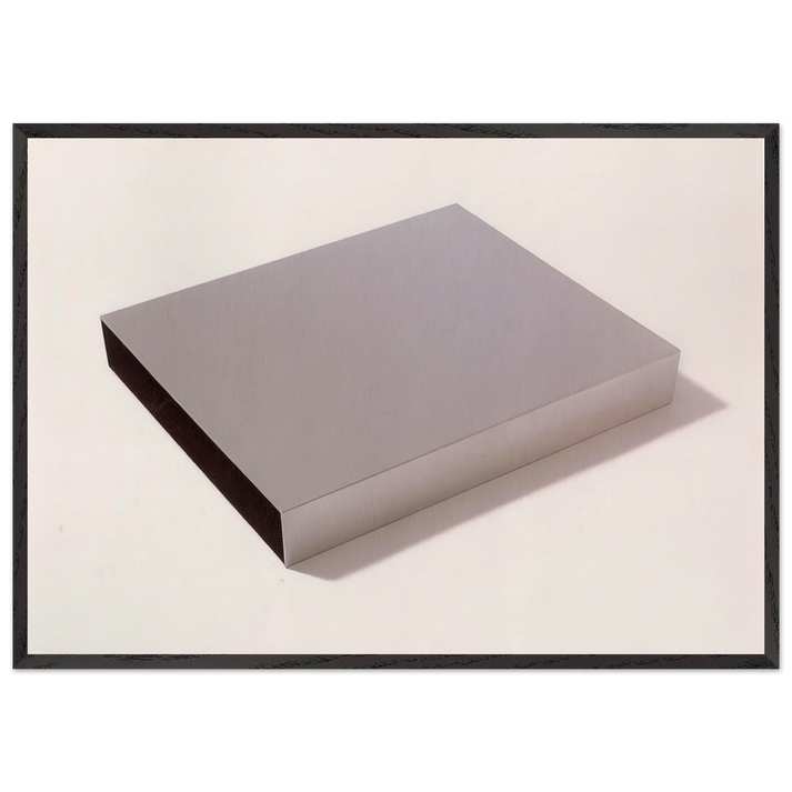 Untitled Multiple - 1971 - Donald Judd 70x100 cm / 28x40 inches Framed Art Print – Black Wooden Frame