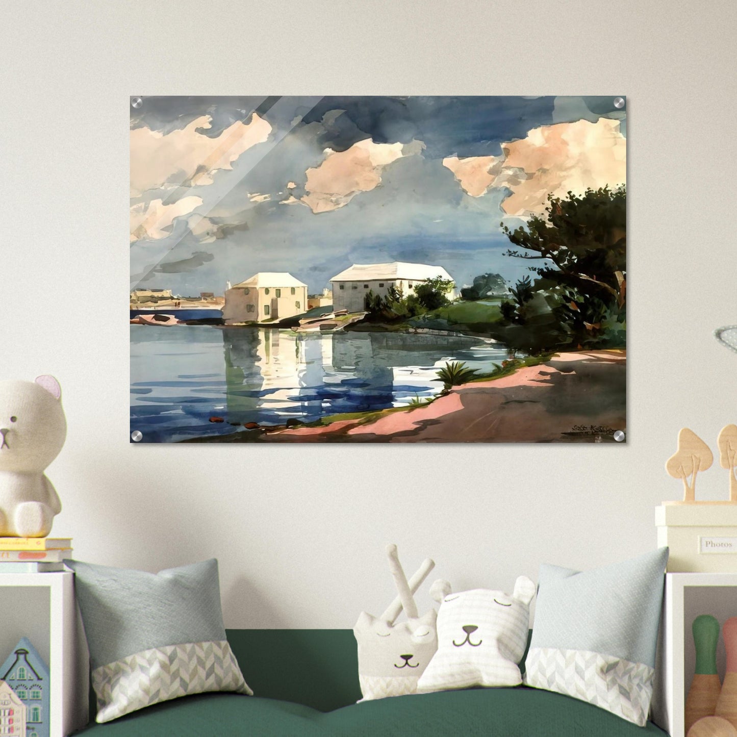 SALT KETTLE BERMUDA - Winslow Homer Acrylic Print - 70x100 cm / 28x40″ inches