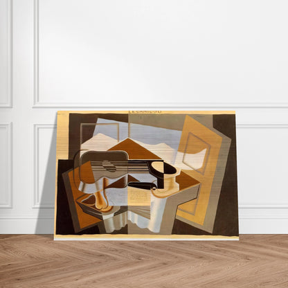 THE MOUNTAIN LE CANIGOU 1921 - Juan Gris Brushed Aluminum Print - 70x100 cm / 28x40 inches | Juan Gris Aluminum Print | Juan Gris Prints