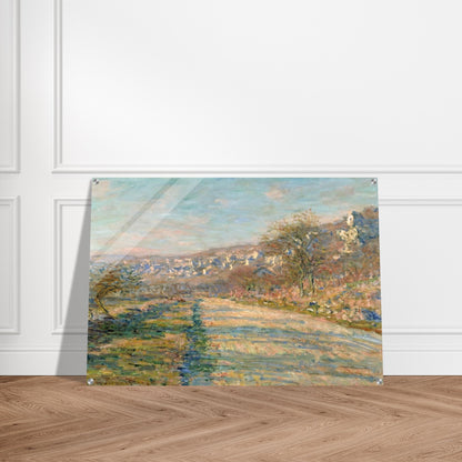 Road of La Roche-Guyon - claude monet Acrylic Print - 70x100 cm / 28x40″ inches