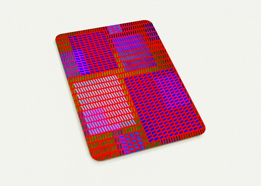 Keiho C1 - 1963 By Victor Vasarely Pack of 10 Post Cards | Victor Vasarely Post Cards | A6 (10.5 x 14.8 cm) - 4.1 x 5.8 inches