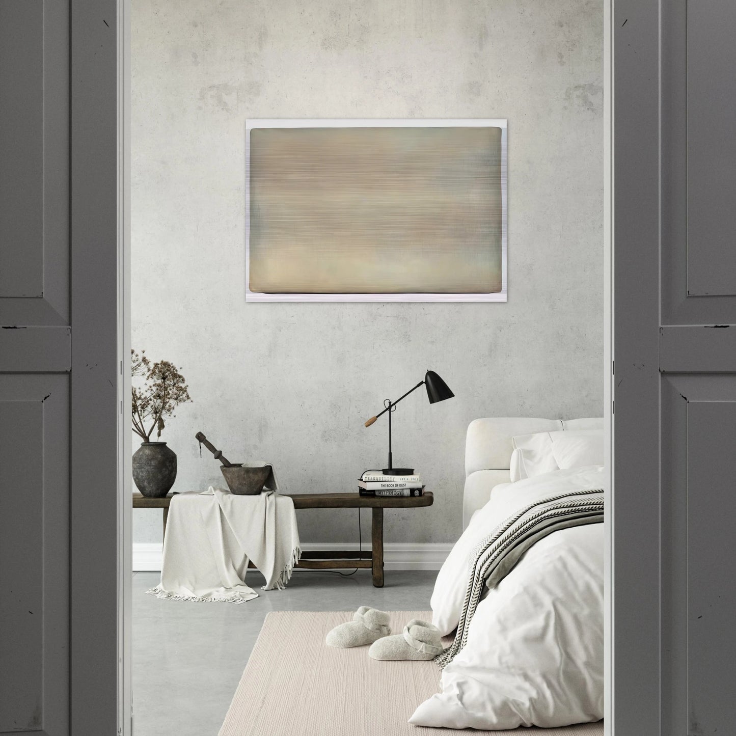 CRESCENDO 2006 - Gotthard Graubner Brushed Aluminum Print - 70x100 cm / 28x40 inches | Gotthard Graubner Aluminum Print | Gotthard Graubner Prints