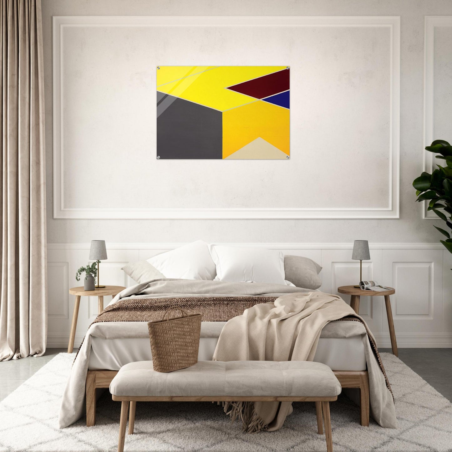 Diamond Cut Series - 1966 - Larry Zox Acrylic Print - 70x100 cm / 28x40″ inches