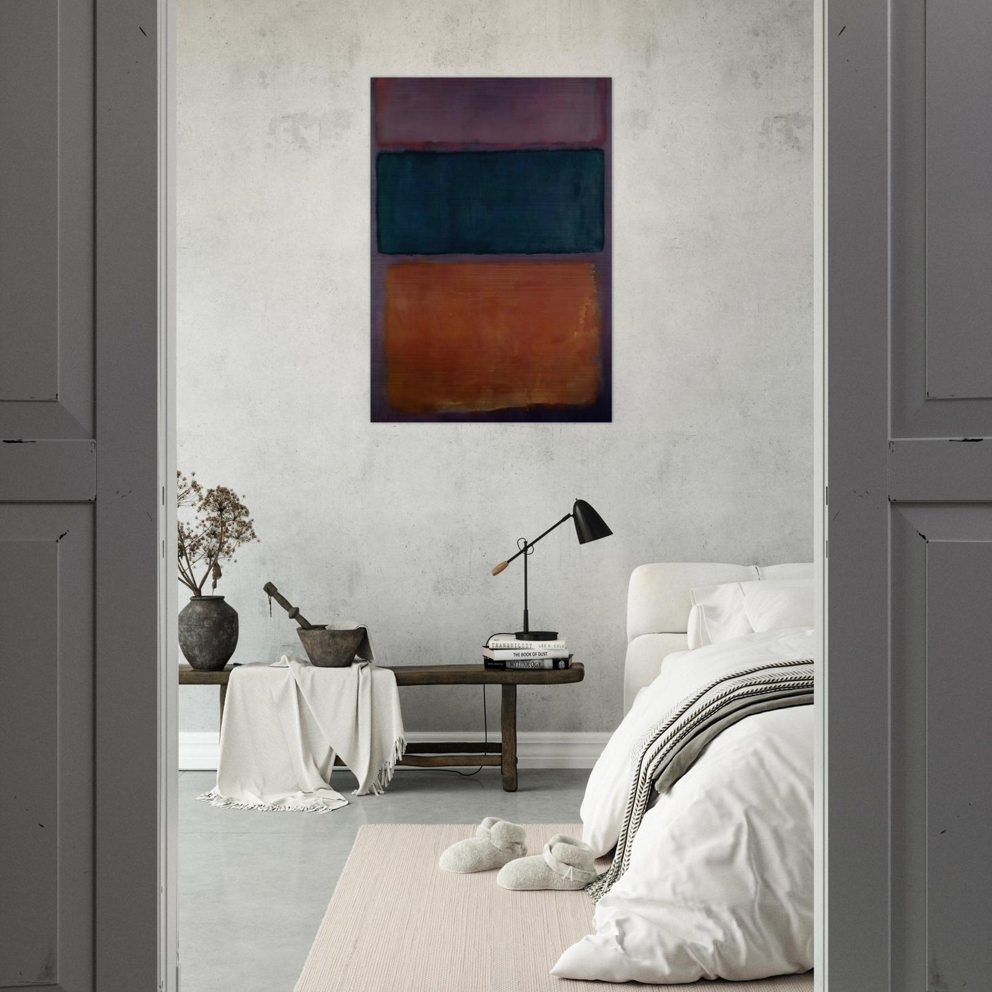 Untitled - 1963 - Mark Rothko Brushed Aluminum Print - 70x100 cm / 28x40 inches | Mark Rothko Aluminum Print | Mark Rothko Prints