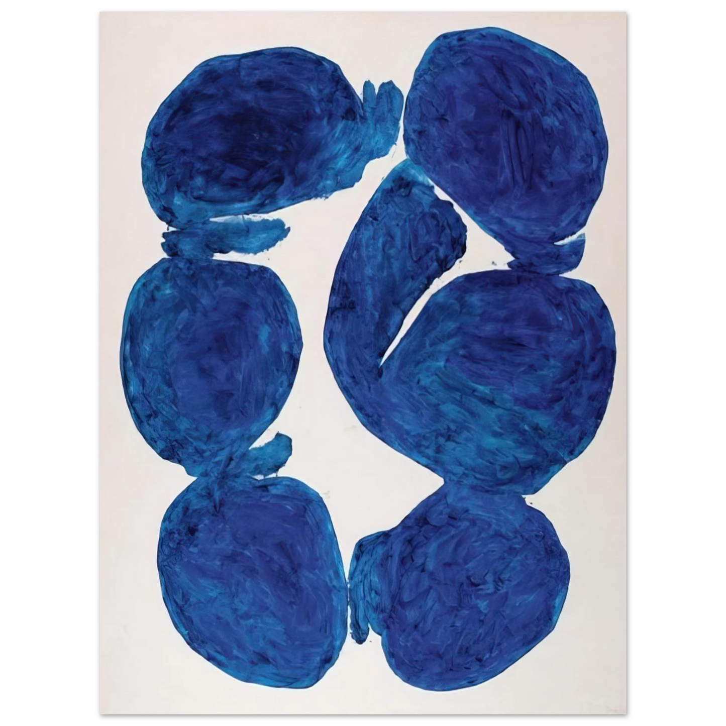 Simon Hantai - Meun - 1967  75x100 cm / 30x40inches Fine Art Poster