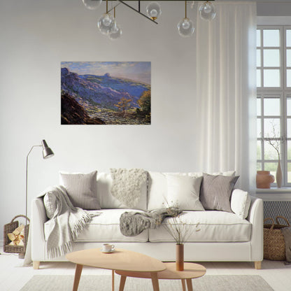 The Old Tree, Sunlight on the Petit Cruese - claude monet Brushed Aluminum Print - 70x100 cm / 28x40 inches | claude monet Aluminum Print | claude monet Prints