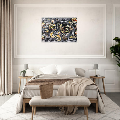 OCEAN GREYNESS 1953 - Jackson Pollock Acrylic Print - 70x100 cm / 28x40″ inches