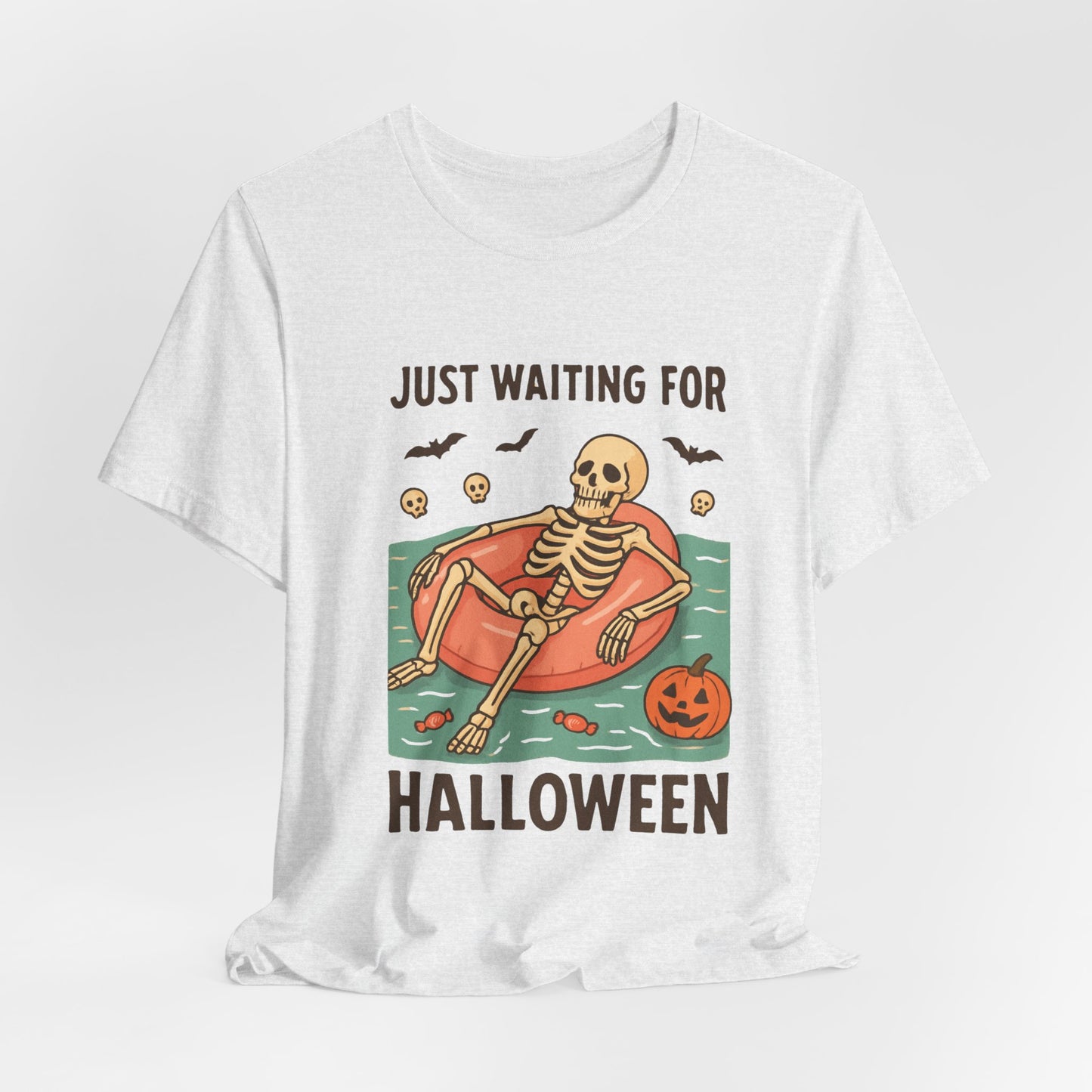 Spooky Summer Skeleton Wacht Gewoon Op Halloween