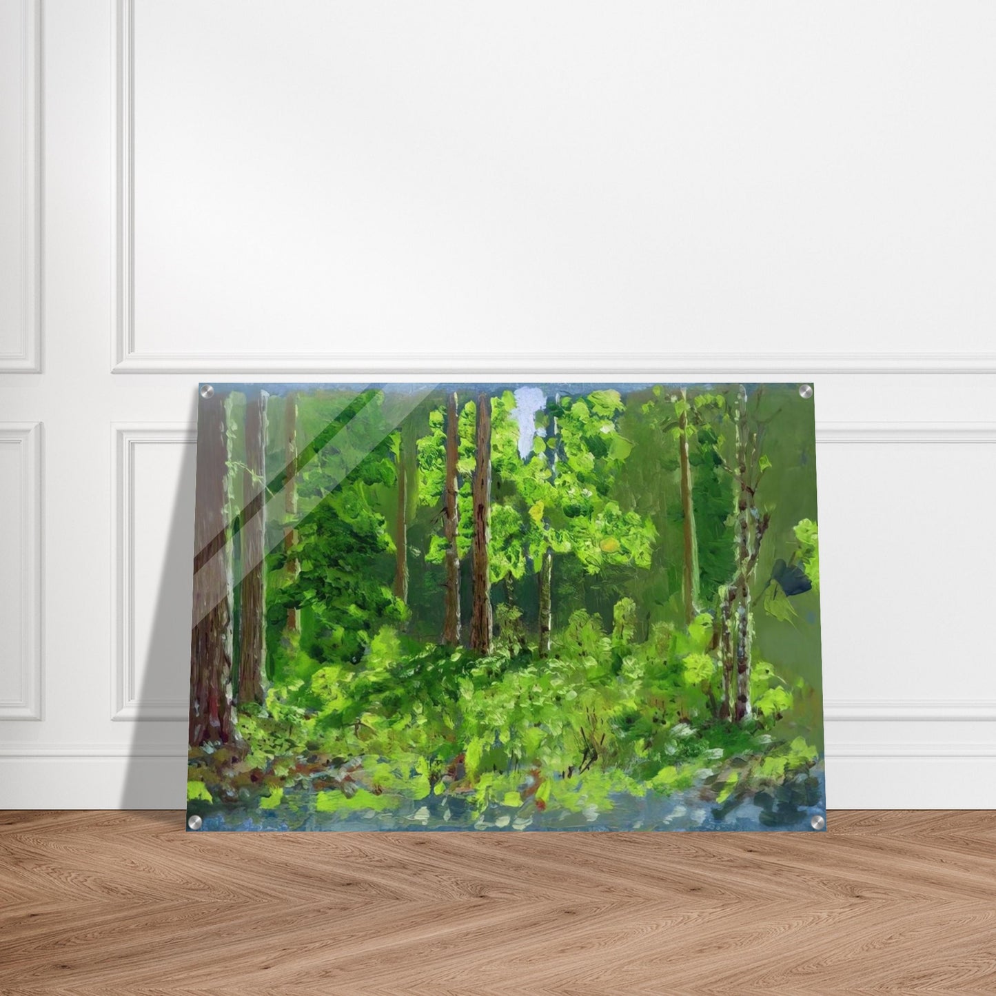 Forest - Arkhyp Kuindzhi Acrylic Print - 70x100 cm / 28x40″ inches | Arkhyp Kuindzhi Wall Art | Arkhyp Kuindzhi Prints