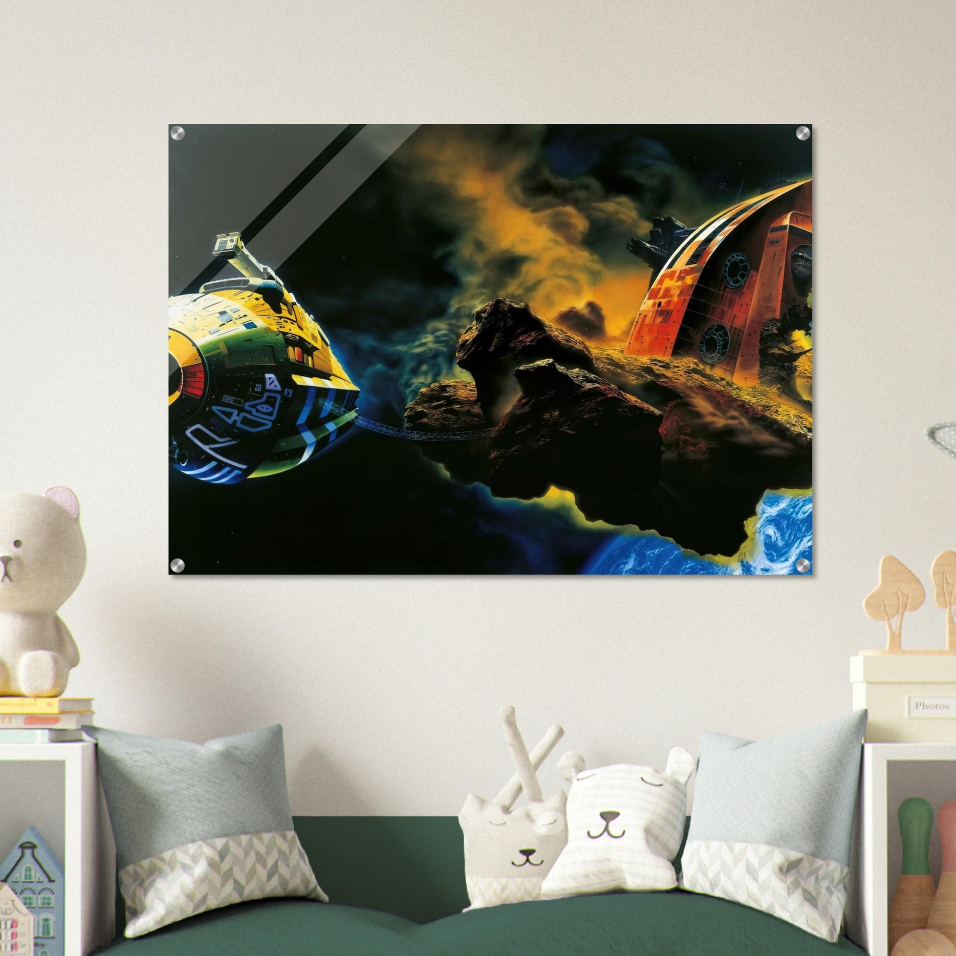 Chris Foss - Chris Foss Acrylic Print - 70x100 cm / 28x40″ inches | Chris Foss Wall Art | Chris Foss Prints