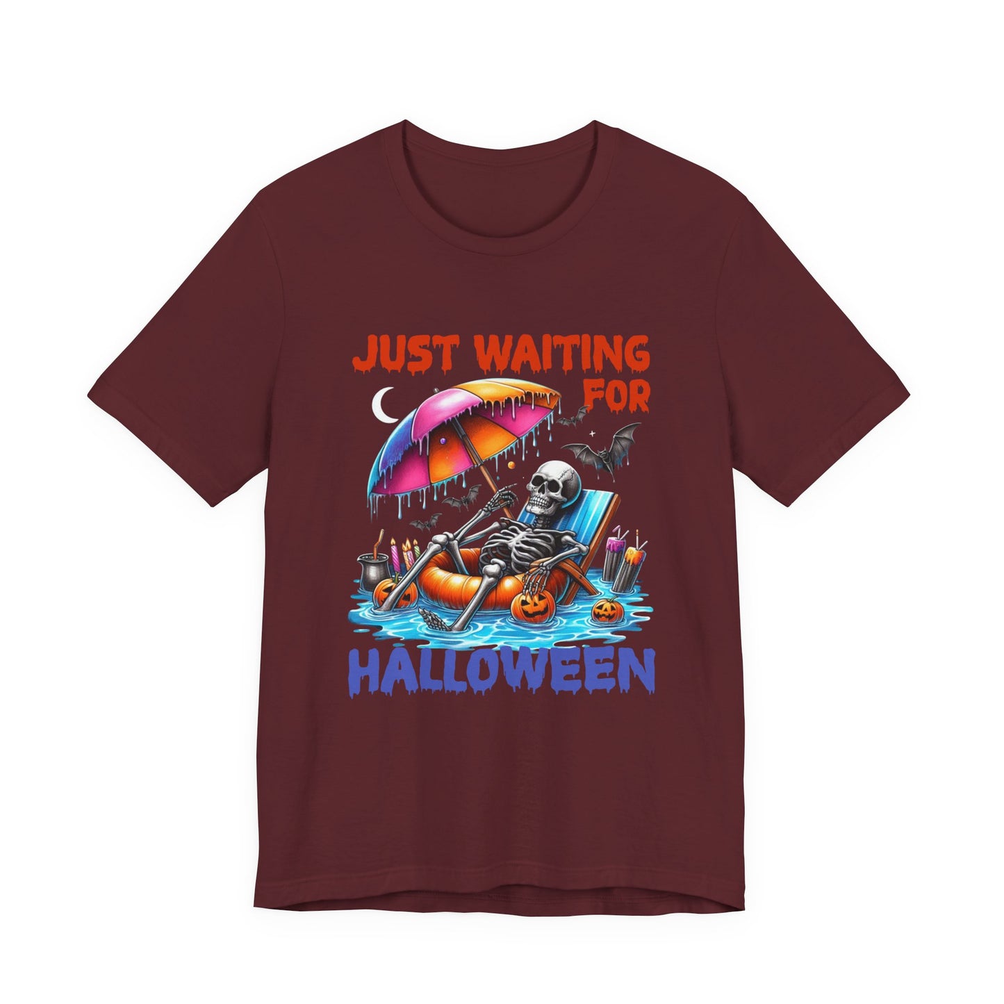 Spooky Summer Skeleton Wacht Gewoon Op Halloween