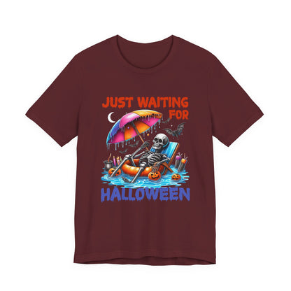 Spooky Summer Skeleton Wacht Gewoon Op Halloween
