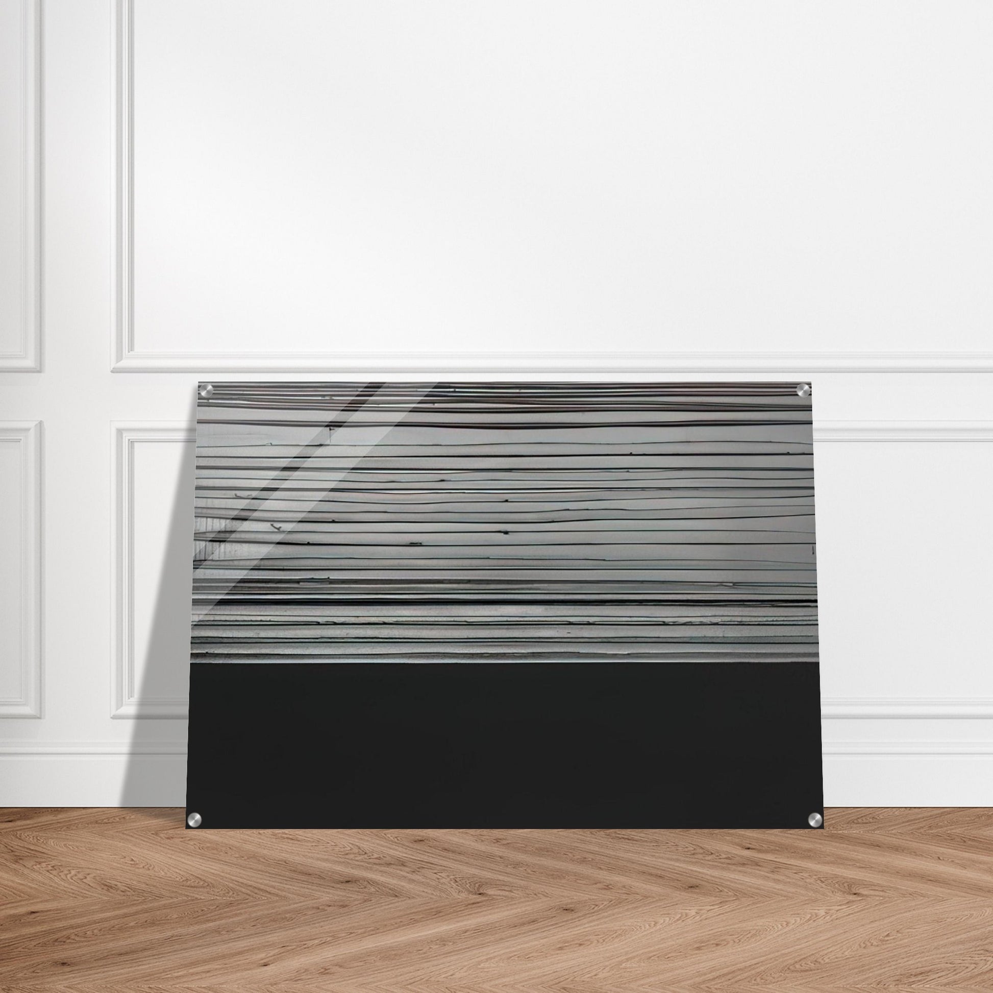 Peinture 12 November 2008 diptyque - 2008 - Pierre Soulages Acrylic Print - 70x100 cm / 28x40″ inches