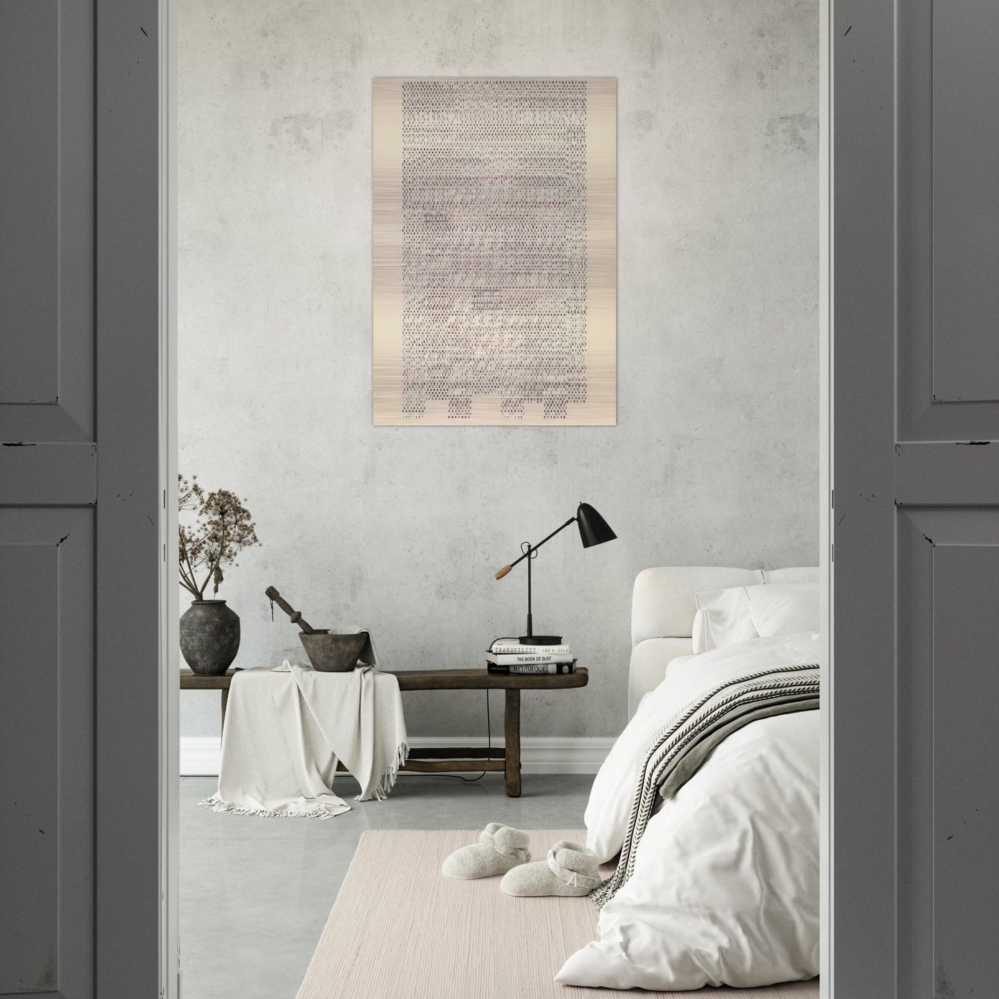 Idea - 1960 - Dieter Roth Brushed Aluminum Print - 70x100 cm / 28x40 inches | Dieter Roth Aluminum Print | Dieter Roth Prints