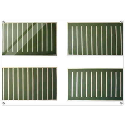 Untitled #207-210 - 1991 - Donald Judd Acrylic Print - 70x100 cm / 28x40″ inches | Donald Judd Wall Art | Donald Judd Prints