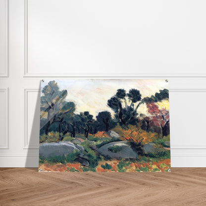 LANDSCAPE 3 - Henri Matisse Acrylic Print - 70x100 cm / 28x40″ inches