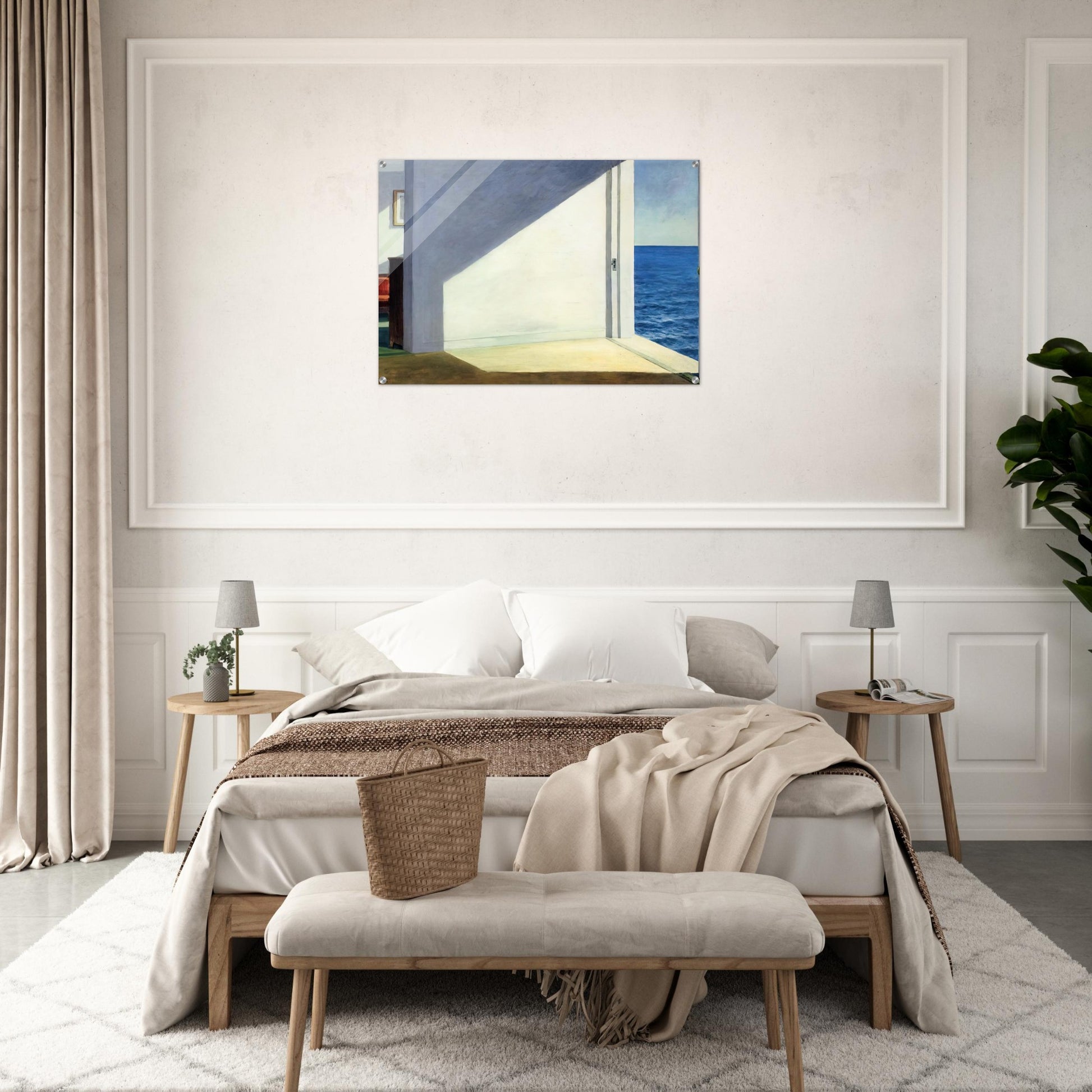 Rooms By The Sea - Edward Hopper Acrylic Print - 70x100 cm / 28x40″ inches