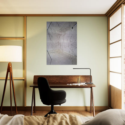 Recticulárea - Minimalism - Gego Brushed Aluminum Print - 70x100 cm / 28x40 inches | Gego Aluminum Print | Gego Prints