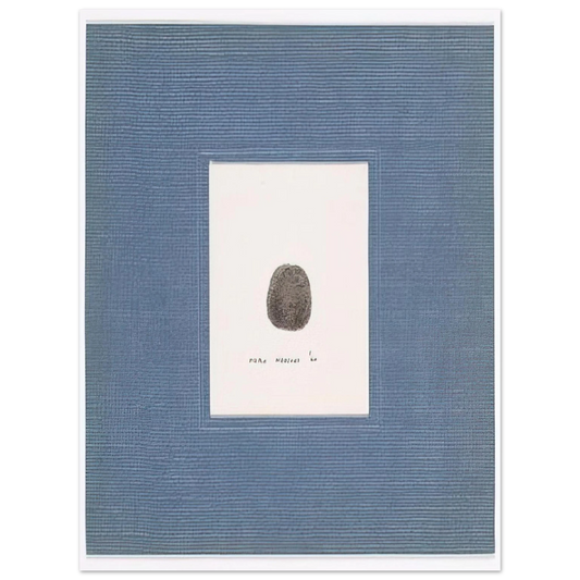 Piero Manzoni - Thumbprint - 1960  75x100 cm / 30x40inches Fine Art Poster