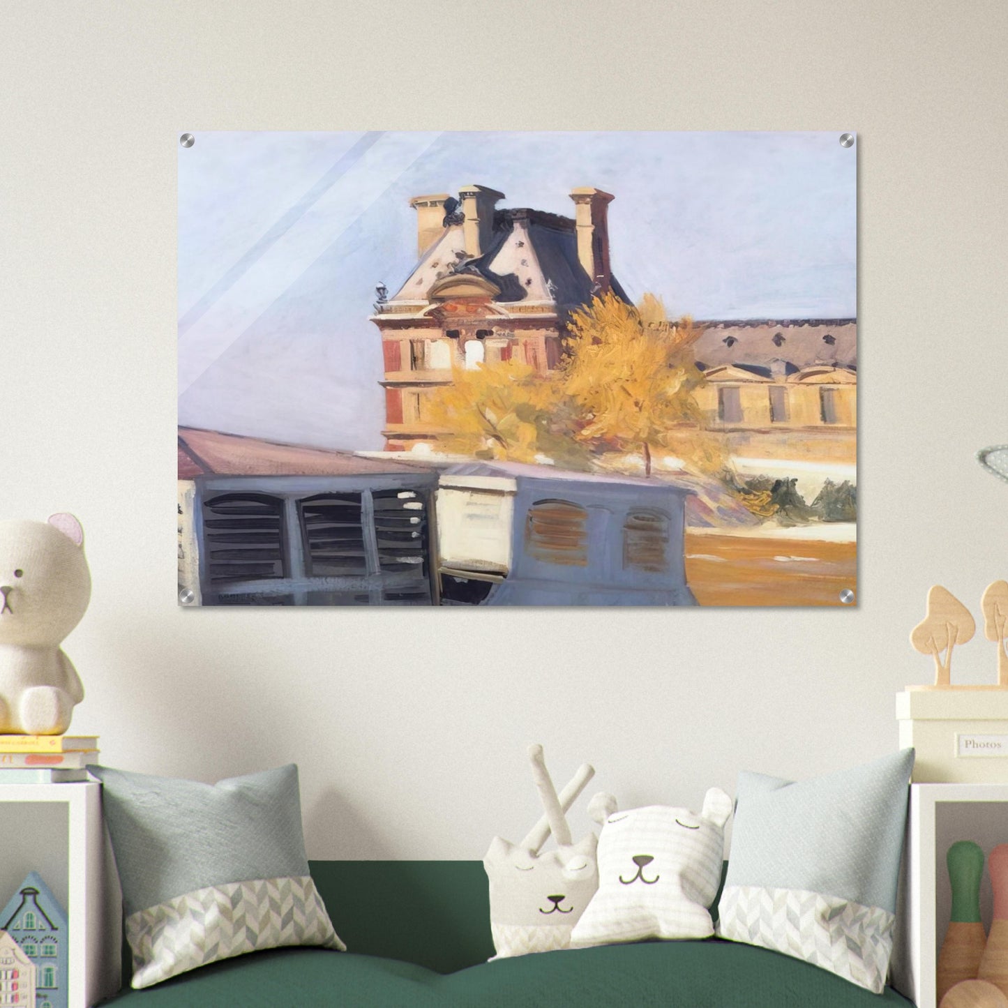 Le Pavillon de Flore - Edward Hopper Acrylic Print - 70x100 cm / 28x40″ inches