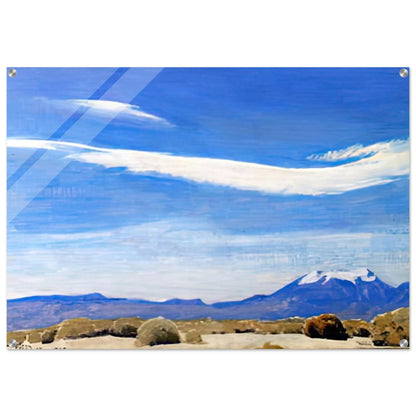 THE CLOUD COACHELLA VALLEY CALIFORNIA 1940 - Maynard Dixon Acrylic Print - 70x100 cm / 28x40″ inches | Maynard Dixon Wall Art | Maynard Dixon Prints